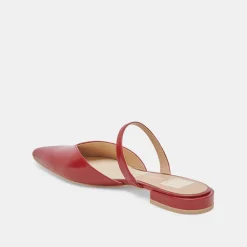 KANIKA FLATS RED CRINKLE PATENT^Dolce Vita Discount