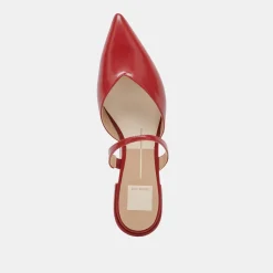 KANIKA FLATS RED CRINKLE PATENT^Dolce Vita Discount