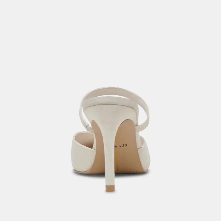 KANIKA HEELS IVORY SATIN^Dolce Vita Best