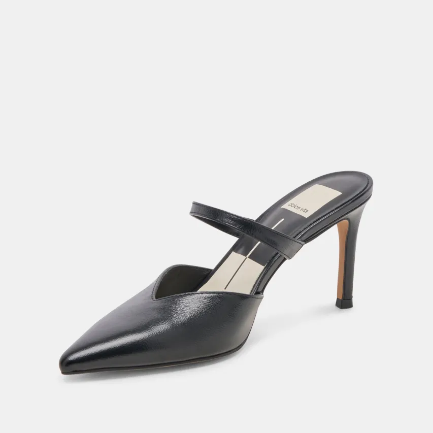 KANIKA HEELS MIDNIGHT CRINKLE PATENT^Dolce Vita Best