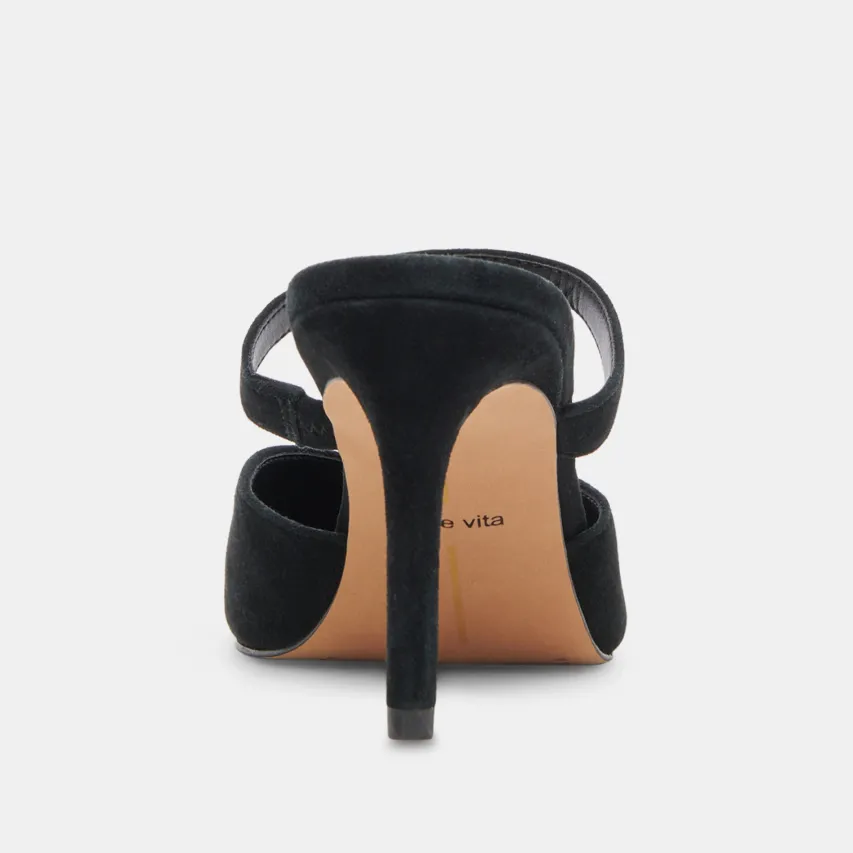 KANIKA HEELS ONYX SUEDE^Dolce Vita Sale