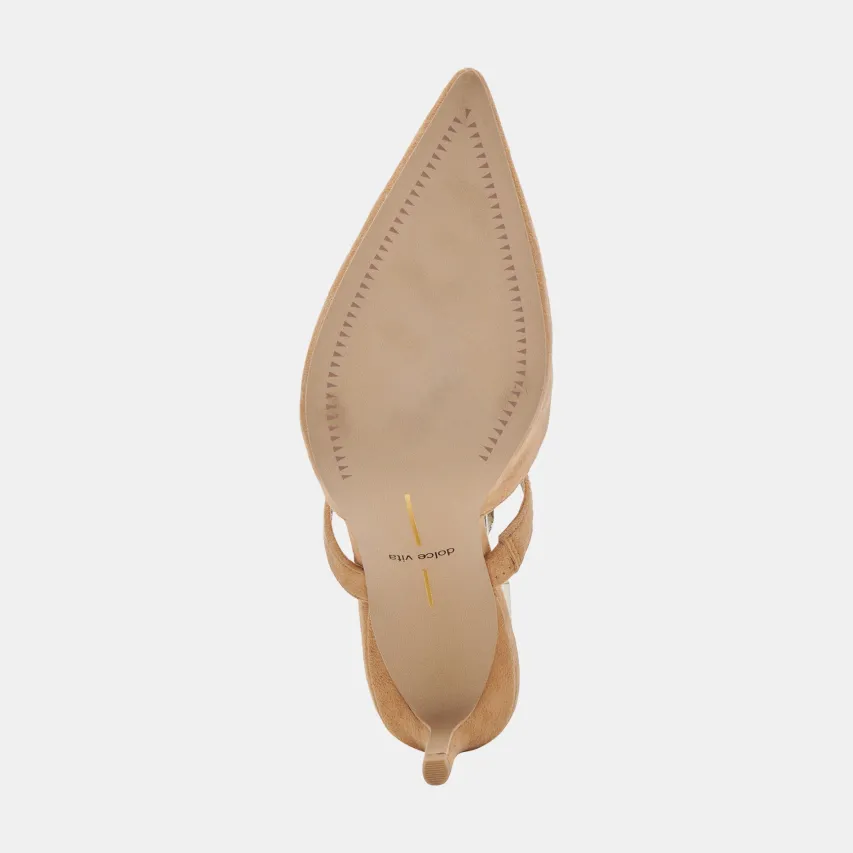 KANIKA HEELS TAN SUEDE^Dolce Vita Outlet