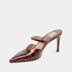 KANIKA HEELS TORTOISE PATENT LEATHER^Dolce Vita Fashion