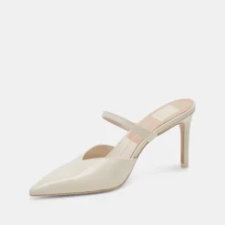 KANIKA HEELS WHITE CRINKLE PATENT^Dolce Vita Best