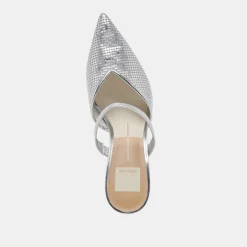 KANIKA MESH HEELS SILVER METALLIC MESH^Dolce Vita Hot