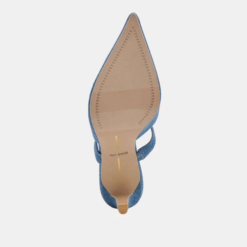 KANIKA MID HEELS BLUE DENIM^Dolce Vita Sale