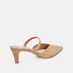 KANIKA MID HEELS TAN SUEDE^Dolce Vita Discount