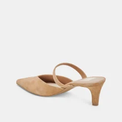 KANIKA MID HEELS TAN SUEDE^Dolce Vita Discount