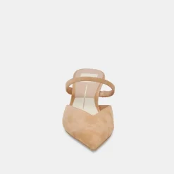 KANIKA MID HEELS TAN SUEDE^Dolce Vita Discount