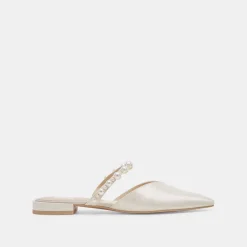 KANIKA PEARL FLATS VANILLA PEARLS^Dolce Vita Best