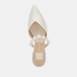 KANIKA PEARL FLATS VANILLA PEARLS^Dolce Vita Best