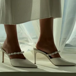 KANIKA PEARL HEELS VANILLA SILK^Dolce Vita Outlet