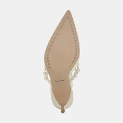 KANIKA PEARL WIDE HEELS VANILLA PEARLS^Dolce Vita Outlet