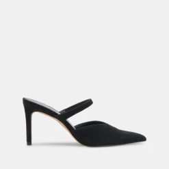 KANIKA WIDE HEELS ONYX SUEDE^Dolce Vita Fashion
