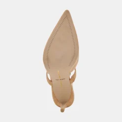 KANIKA WIDE HEELS TAN SUEDE^Dolce Vita Fashion