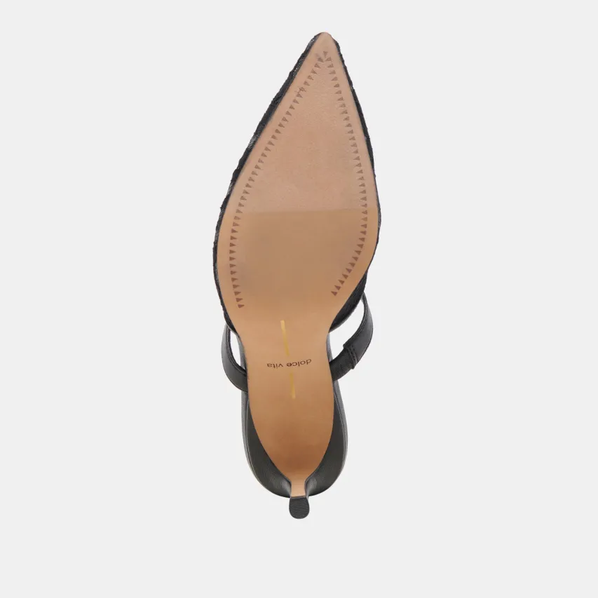 KATIK HEELS BLACK FLORAL LACE^Dolce Vita Online