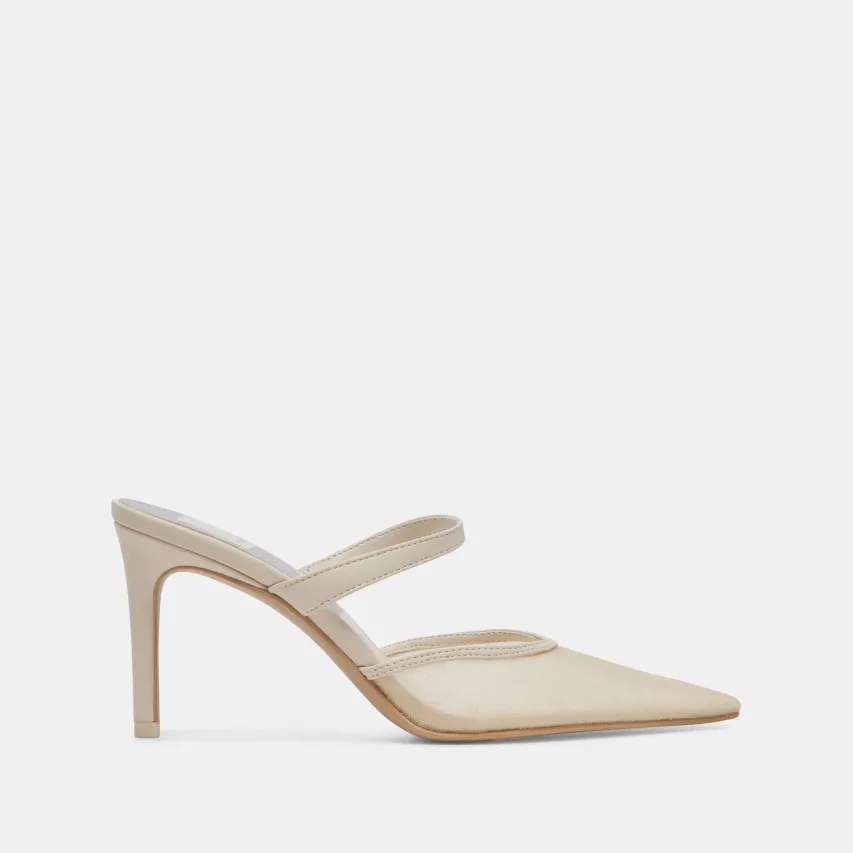 KATIK HEELS IVORY MESH^Dolce Vita Outlet
