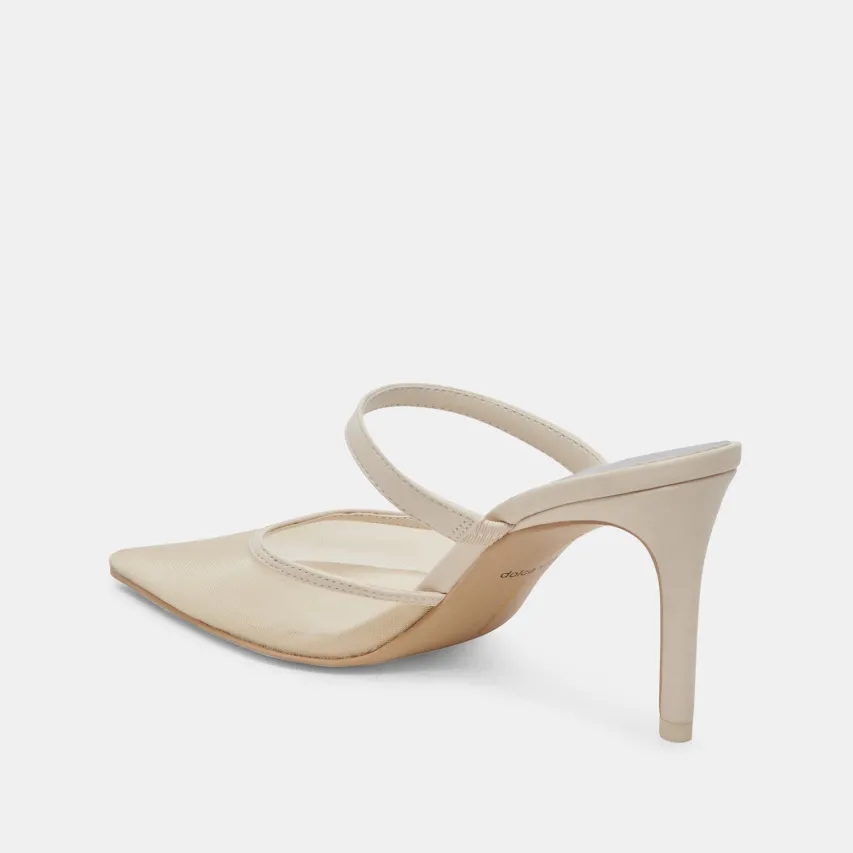 KATIK HEELS IVORY MESH^Dolce Vita Outlet