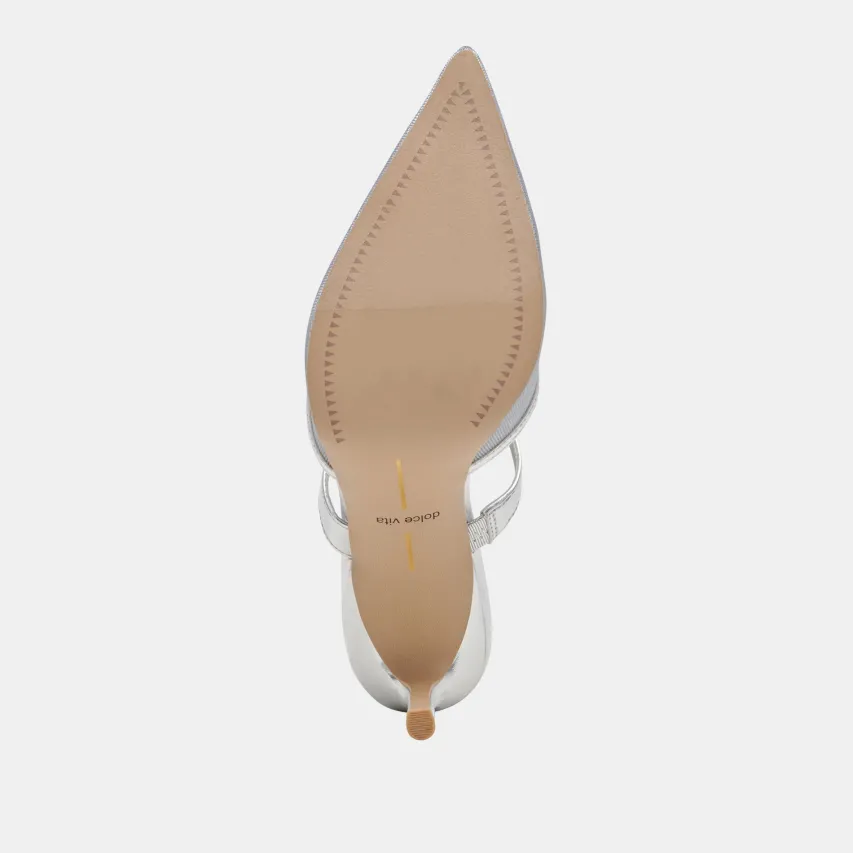 KATIK HEELS SILVER MESH^Dolce Vita Outlet