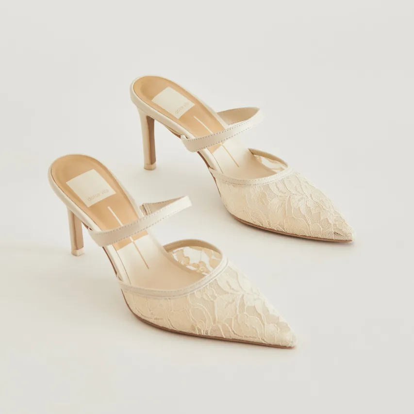 KATIK HEELS WHITE FLORAL LACE^Dolce Vita Sale