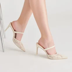 KATIK HEELS WHITE FLORAL LACE^Dolce Vita Sale