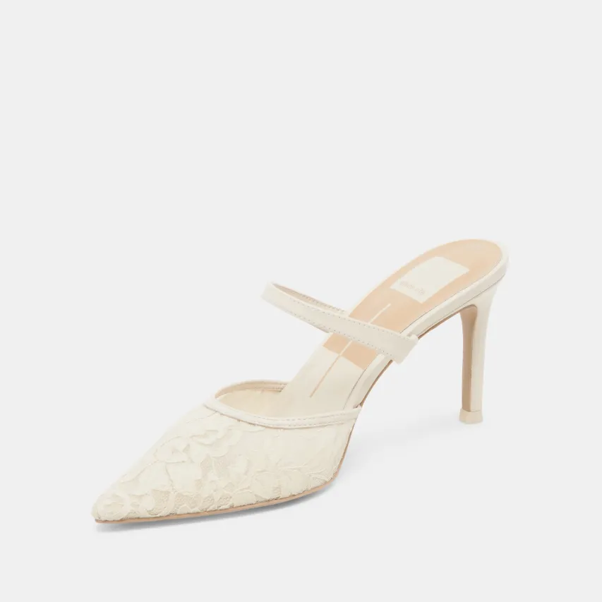 KATIK HEELS WHITE FLORAL LACE^Dolce Vita Sale