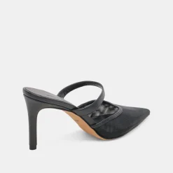KATIK WIDE HEELS ONYX MESH^Dolce Vita Online