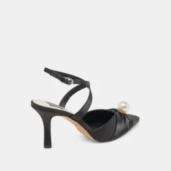 KAYSEY HEELS ONYX SATIN^Dolce Vita Hot