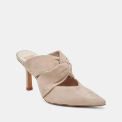 KELSY HEELS TAUPE SUEDE^Dolce Vita Fashion