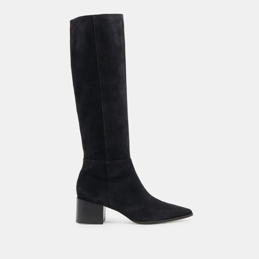 KIRSON BOOTS ONYX SUEDE^Dolce Vita Online