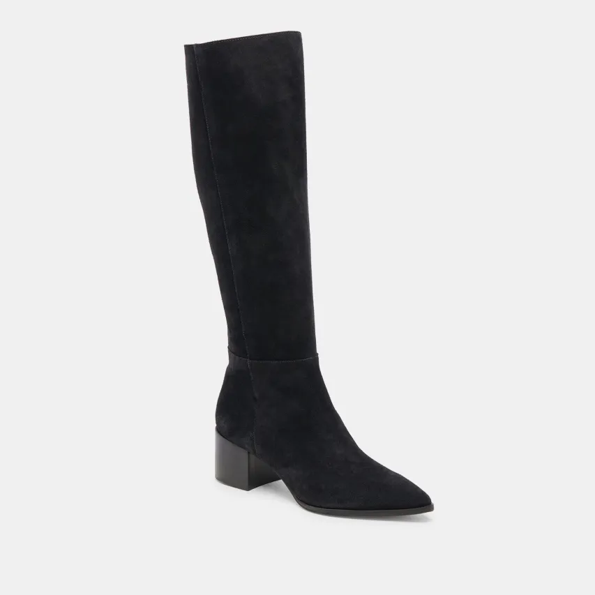 KIRSON BOOTS ONYX SUEDE^Dolce Vita Online