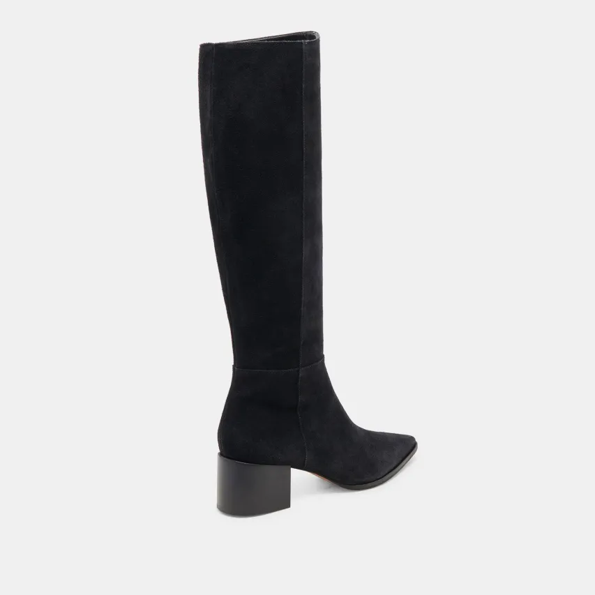 KIRSON BOOTS ONYX SUEDE^Dolce Vita Online