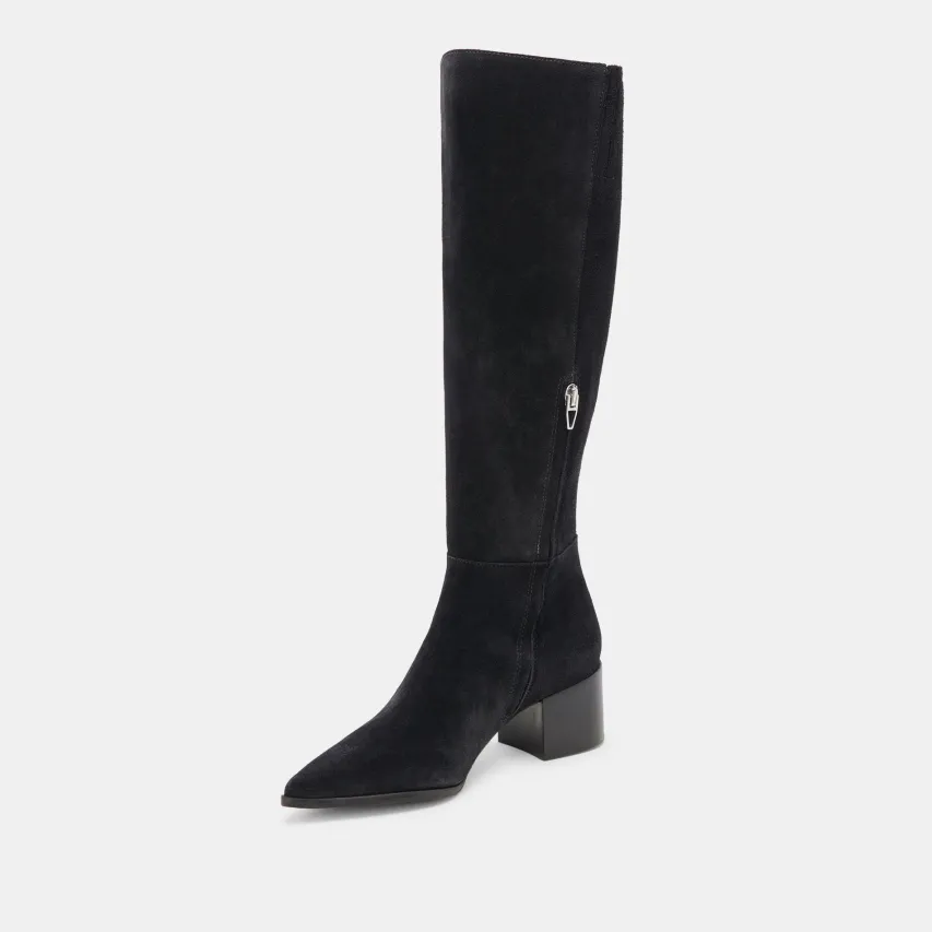 KIRSON BOOTS ONYX SUEDE^Dolce Vita Online