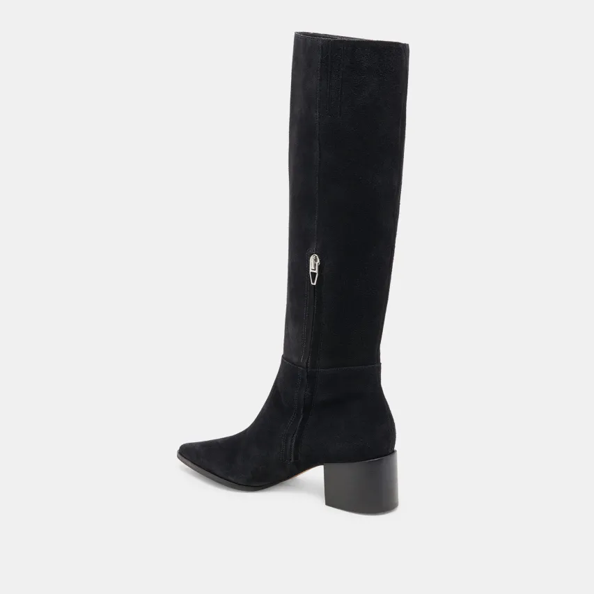 KIRSON BOOTS ONYX SUEDE^Dolce Vita Online