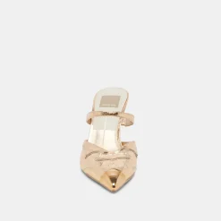KLOVER HEELS GOLD DISTRESSED LEATHER^Dolce Vita Discount