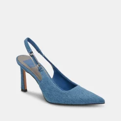 KRISTA HEELS BLUE DENIM^Dolce Vita Sale