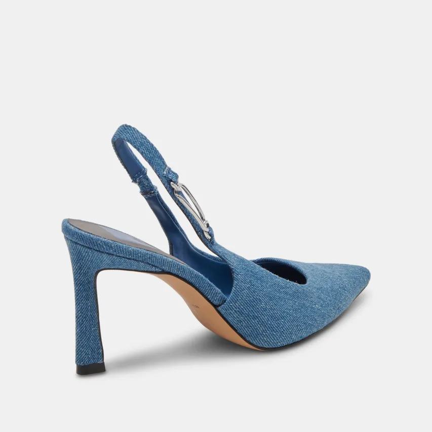 KRISTA HEELS BLUE DENIM^Dolce Vita Sale