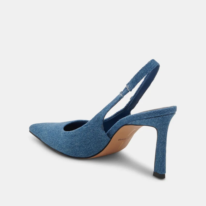 KRISTA HEELS BLUE DENIM^Dolce Vita Sale
