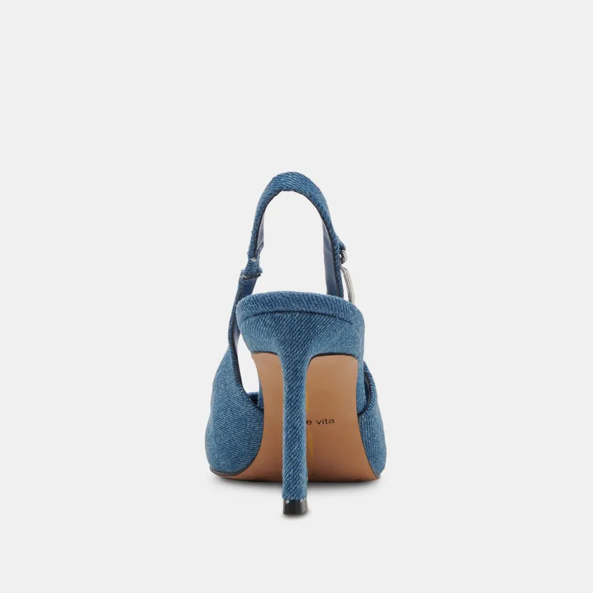 KRISTA HEELS BLUE DENIM^Dolce Vita Sale