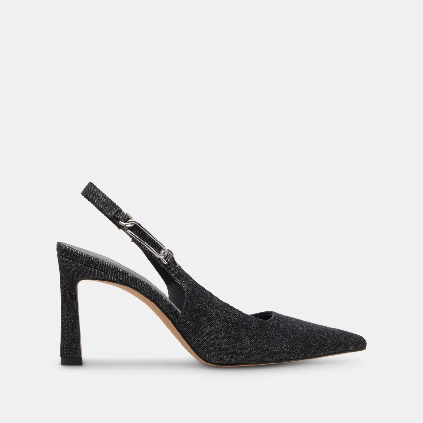 KRISTA HEELS CARBON DENIM^Dolce Vita Hot