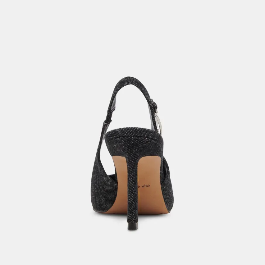 KRISTA HEELS CARBON DENIM^Dolce Vita Hot