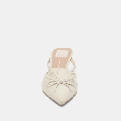 KYLENE PEARL HEELS VANILLA LEATHER^Dolce Vita Sale