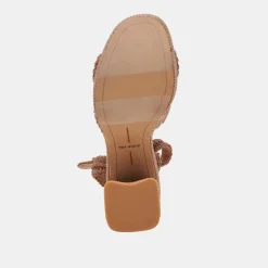 LACYE HEELS BROWN WOVEN^Dolce Vita New