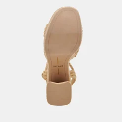 LACYE HEELS NATURAL WOVEN^Dolce Vita Outlet