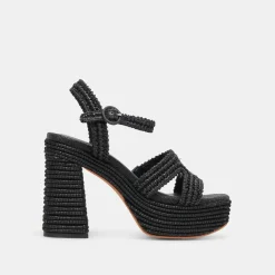 LACYE HEELS ONYX WOVEN^Dolce Vita Outlet