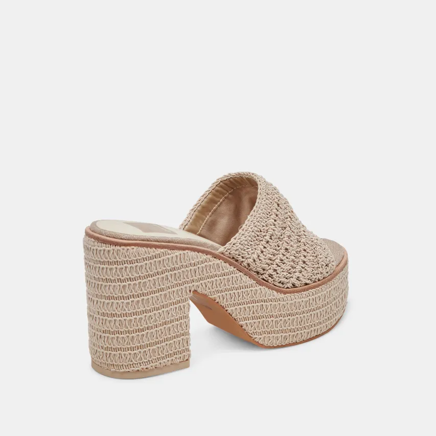LADIN HEELS DOVE WOVEN^Dolce Vita New