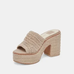 LADIN HEELS DOVE WOVEN^Dolce Vita New