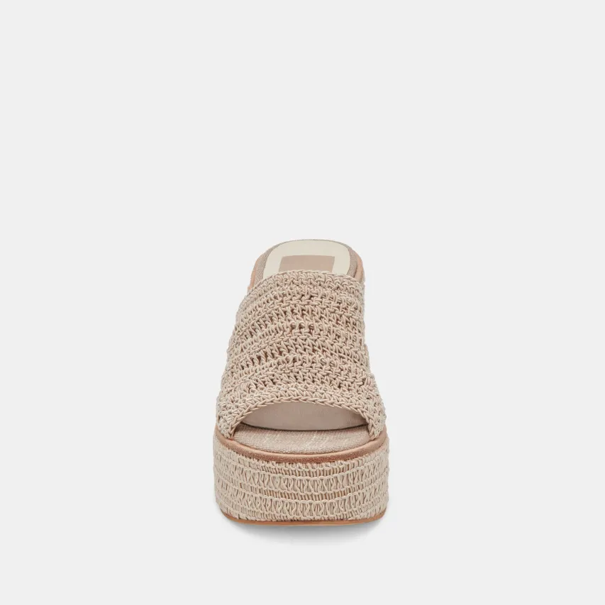 LADIN HEELS DOVE WOVEN^Dolce Vita New