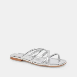 LANZA SANDALS SILVER METALLIC STELLA^Dolce Vita Online