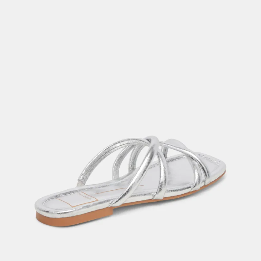 LANZA SANDALS SILVER METALLIC STELLA^Dolce Vita Online
